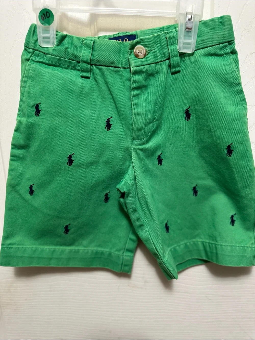 Polo Ralph Lauren  boys classic Green Chino Short size 5